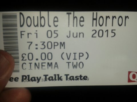 Double the Horror Event, Derby Quad, 5th June 2015
