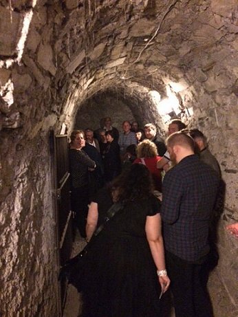 Tour of crypt at St. Michan's church in Dublinl
