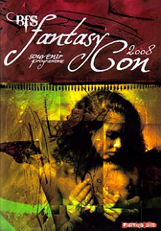 FantasyCon 2008 Souvenir Booklet, cover by Dave McKean