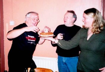 Ramsey Campbell, Stephen Jones, and Jenny Campbell