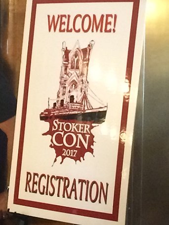 Registration sign - Welcome to StokerCon 2017