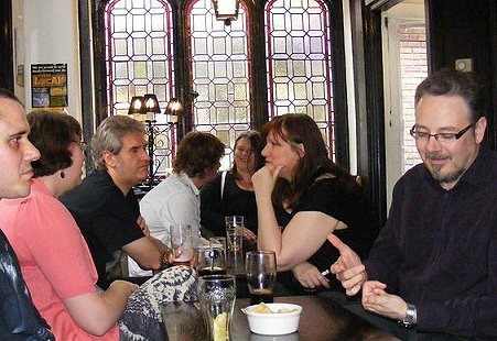 L to R: Lee Wilson, Selina Lock, Paul Kane, Marie O'Regan, Jay Eales