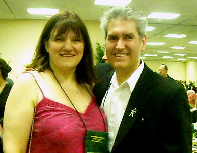 Marie O'Regan and Paul Kane