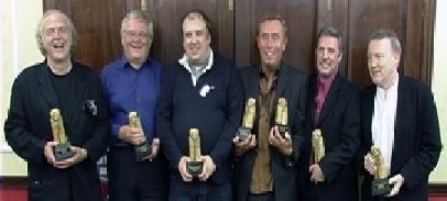 British Fantasy Society Award Winners, 2004. Peter Crowther, Ramsey Campbell, Gary Couzens for Peter Jackson, Christopher Fowler, Les Edwards, Stephen Jones