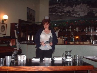 Marie O'Regan reading at Craig Y Nos